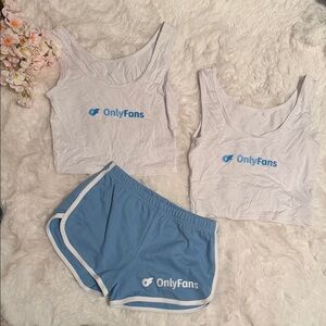 Onlyfans modal tanks and shorts set